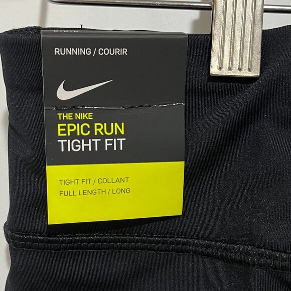 NWT Nike Epic Run Tight Fit Full-Length Long Tights - Picture 6 of 7